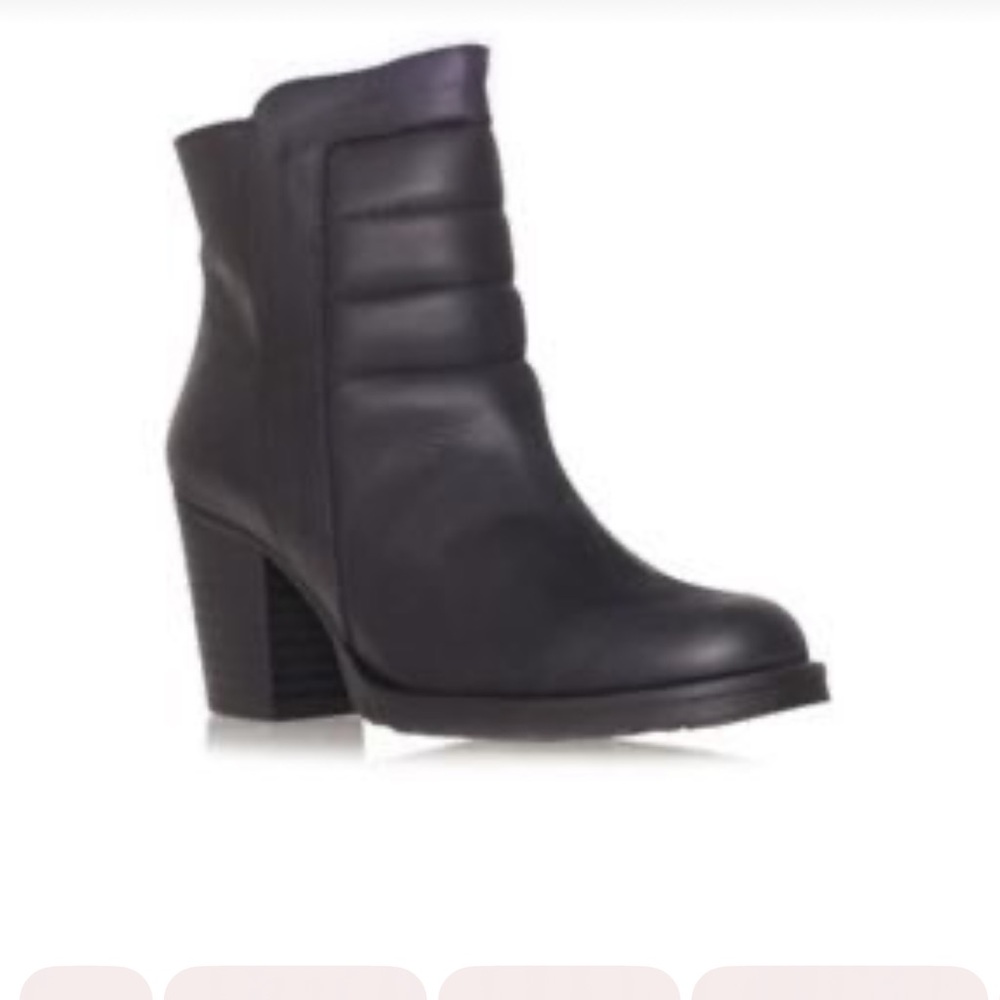 Kurt Geiger Women’s Arno Made in Spain leather quilted 42(10) Black Ankle Boots